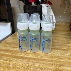 Dr. Brown's Blue Baby Bottles - Set of 6